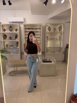 Cropped canelado